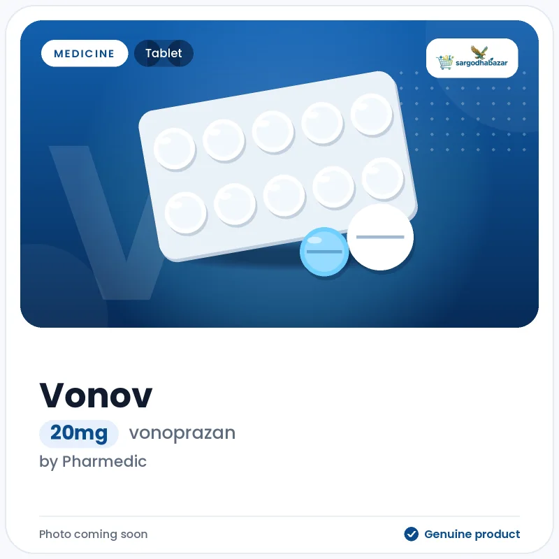 Vonov 20mg Tablet