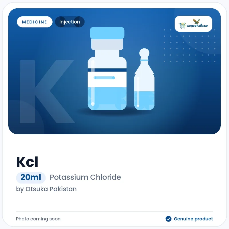 Kcl 20ml Injection