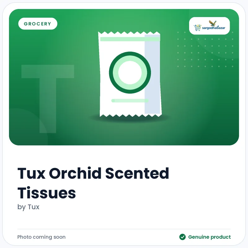 Tux Orchid Scented Tissues