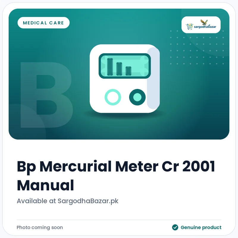 Bp Mercurial Meter Cr 2001 Manual