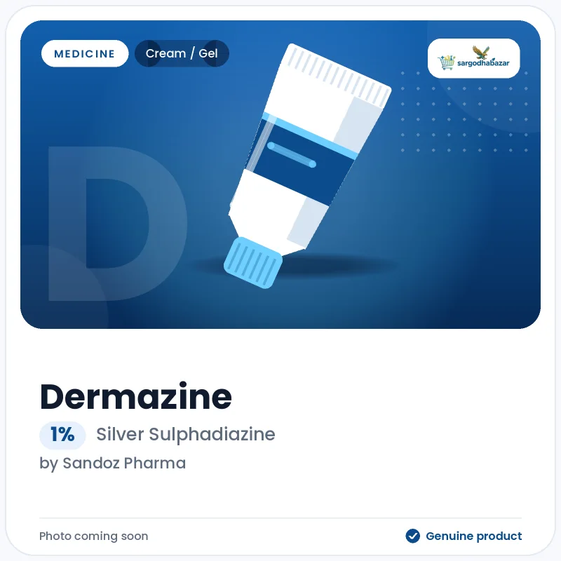 Dermazine 1% Cream / Gel
