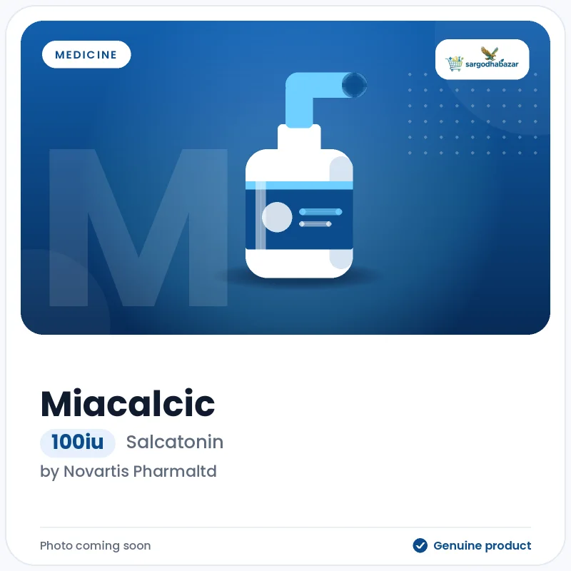 Miacalcic 100iu