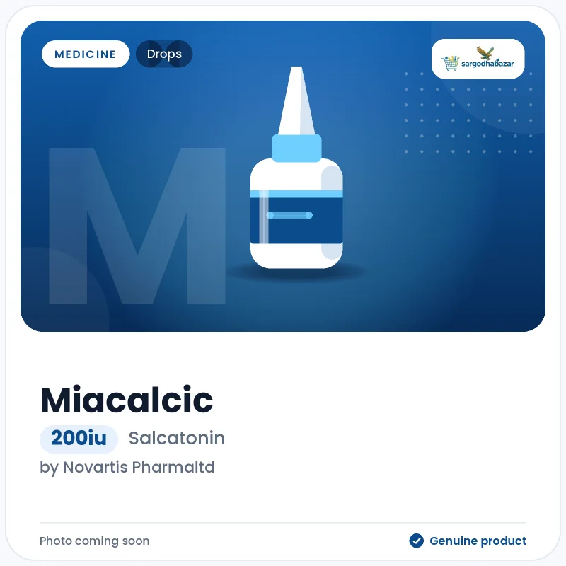 Miacalcic 200iu Drops