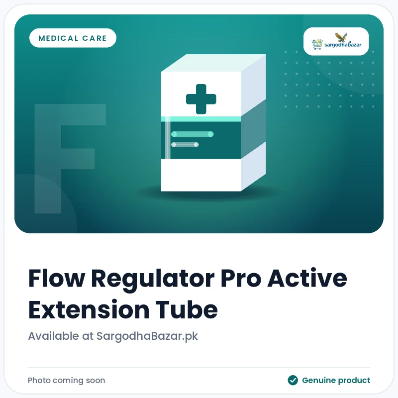 Flow Regulator Pro Active Extension Tube Flow Regulator Pro Active Extension Tube