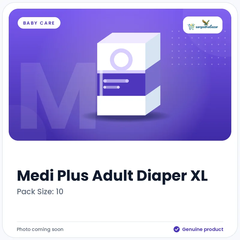 Medi Plus Adult Diaper XL