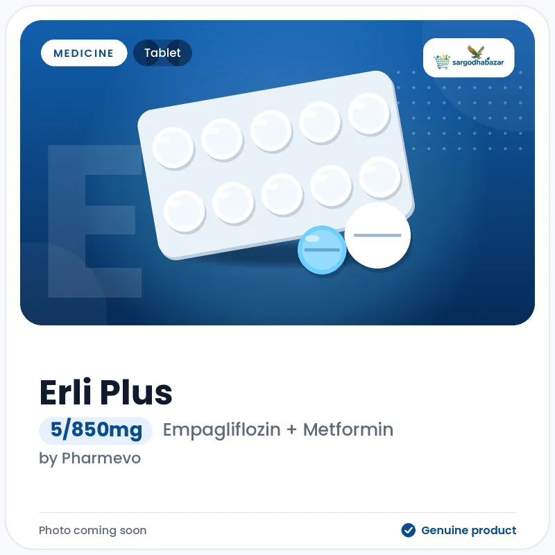 Erli Plus 5/850mg Tablet