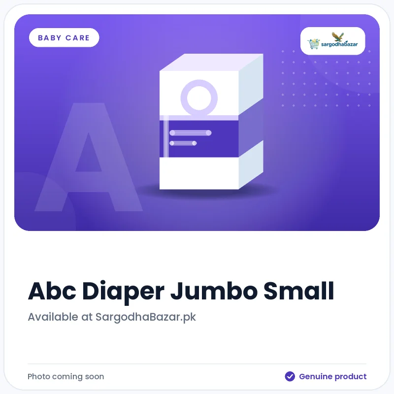 Abc Diaper Jumbo Small