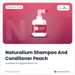 Naturalium Shampoo And Conditoner Peach