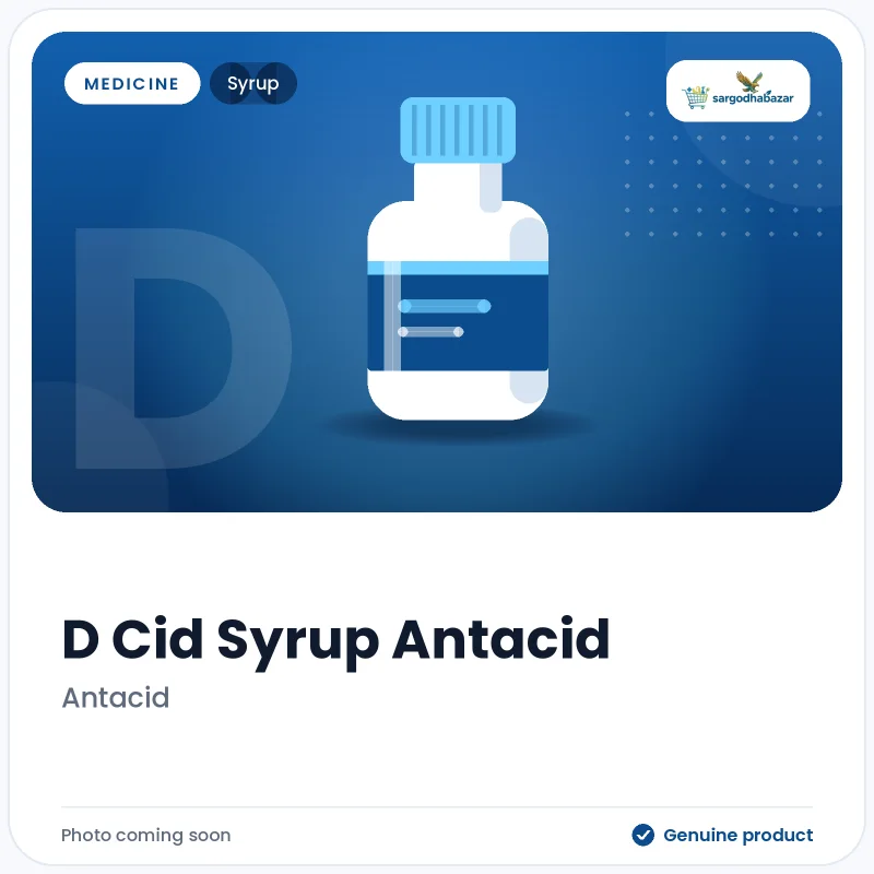 D Cid Syrup Antacid  Syrup