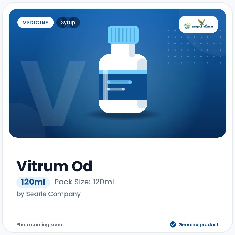 Vitrum Od 120ml Syrup