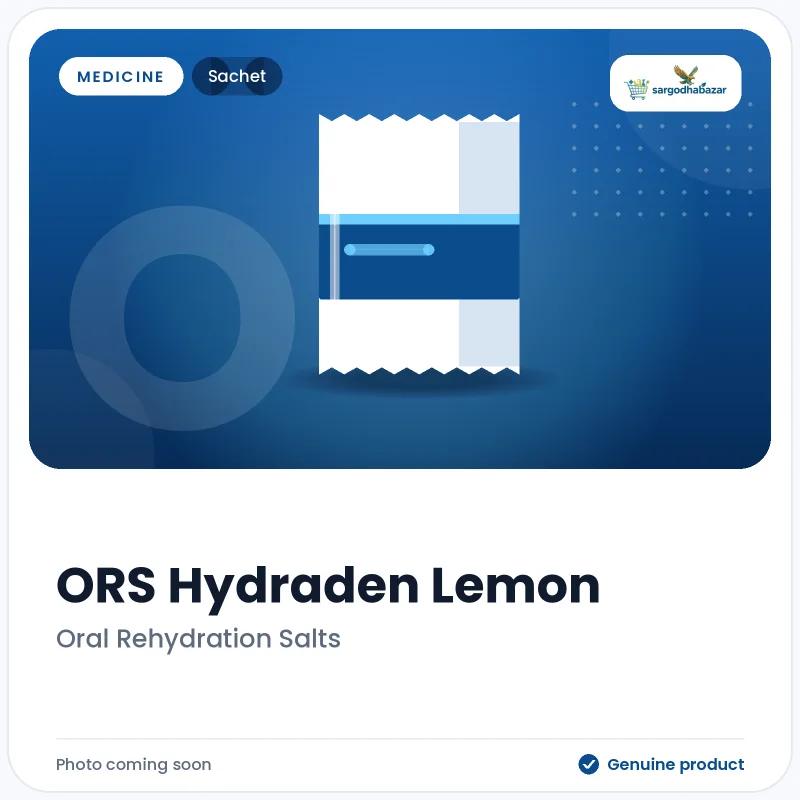 ORS Hydraden Lemon  Sachet