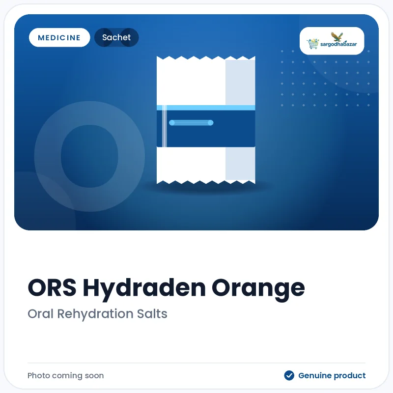ORS Hydraden Orange  Sachet