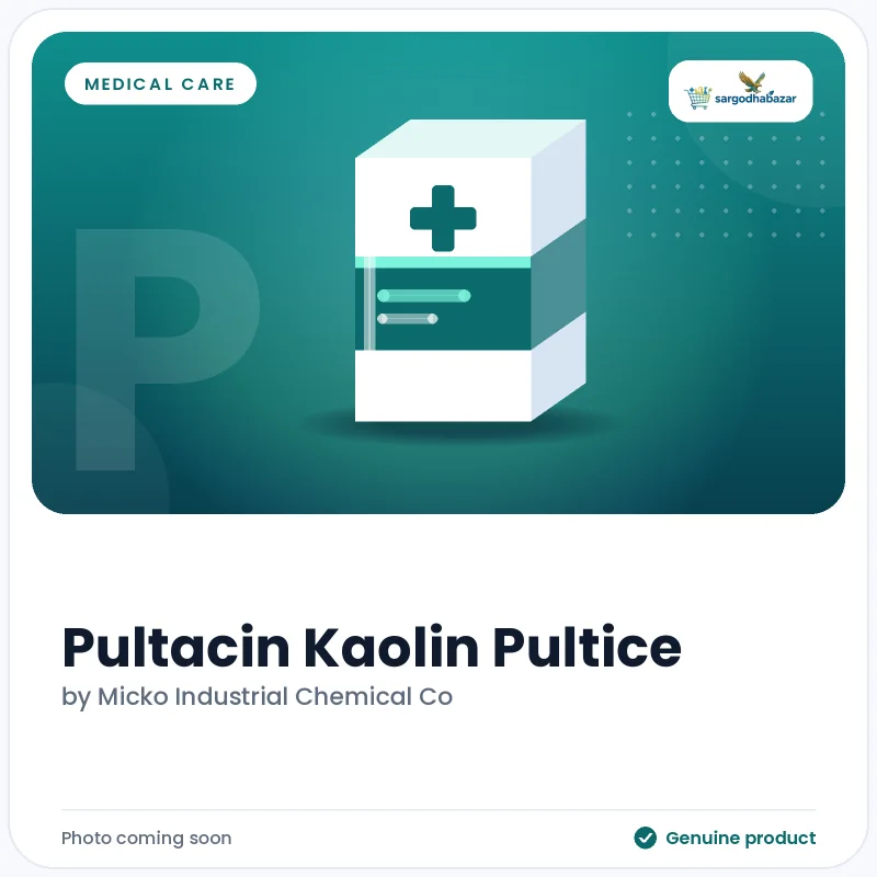 Pultacin Kaolin Pultice