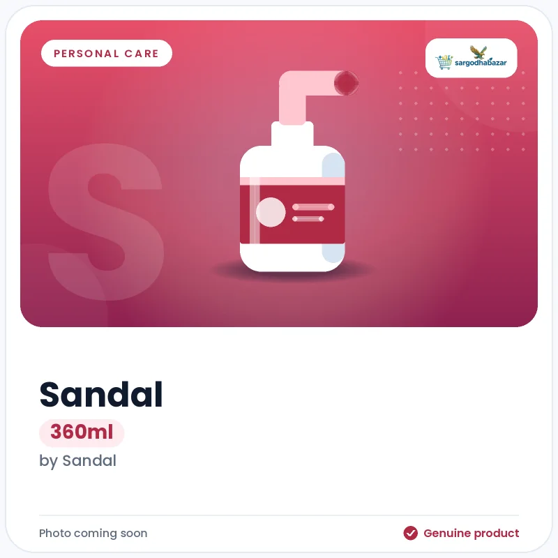 Sandal 360ml