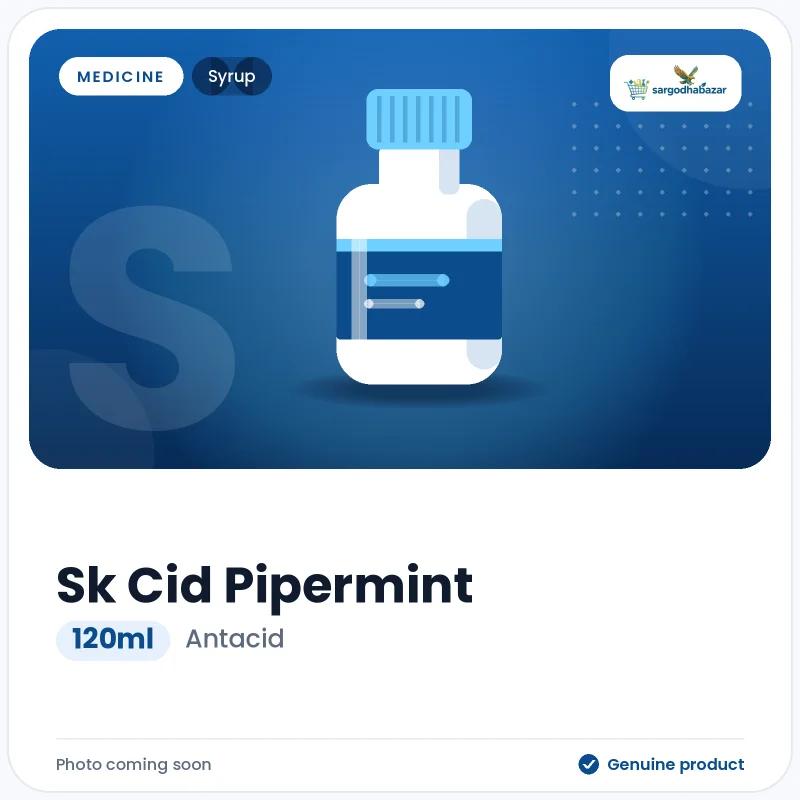 Sk Cid Pipermint 120ml Syrup