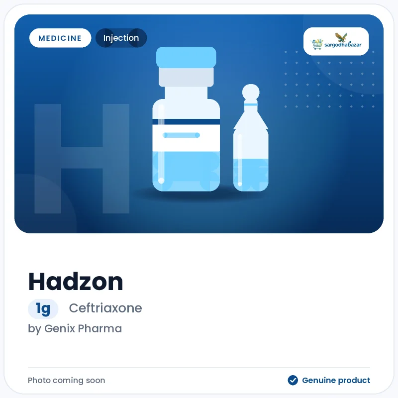 Hadzon 1g Injection