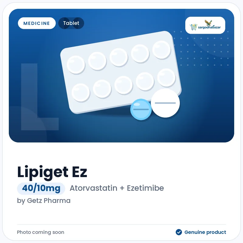 Lipiget Ez 40/10mg Tablet