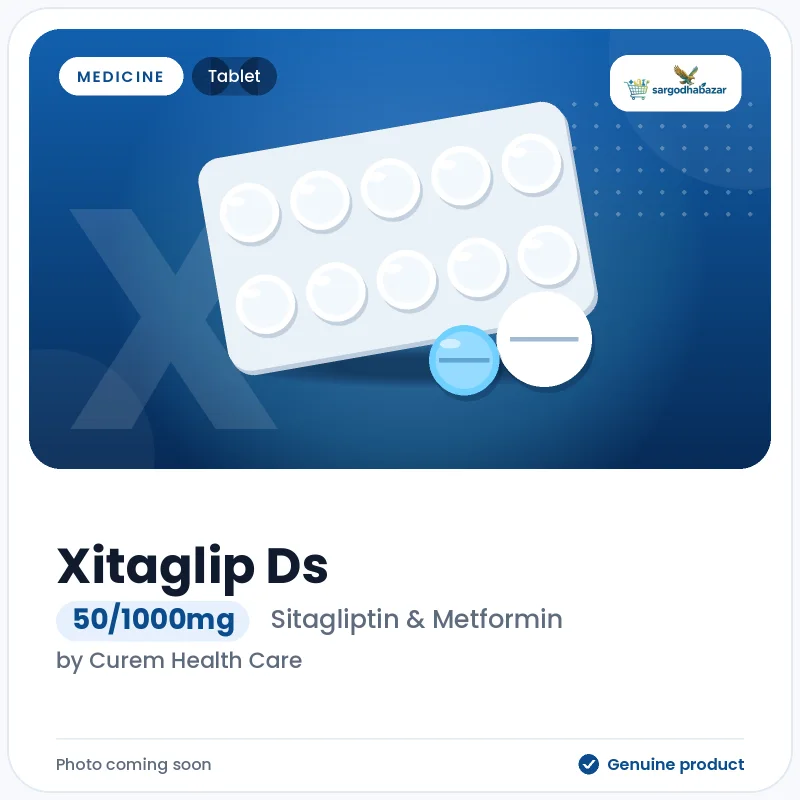 Xitaglip Ds 50/1000mg Tablet