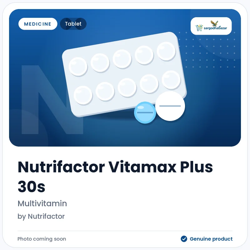 Nutrifactor Vitamax Plus 30s  Tablet