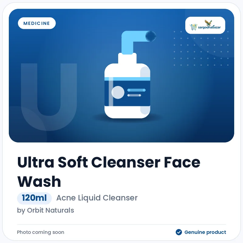 Ultra Soft Cleanser Face Wash 120ml