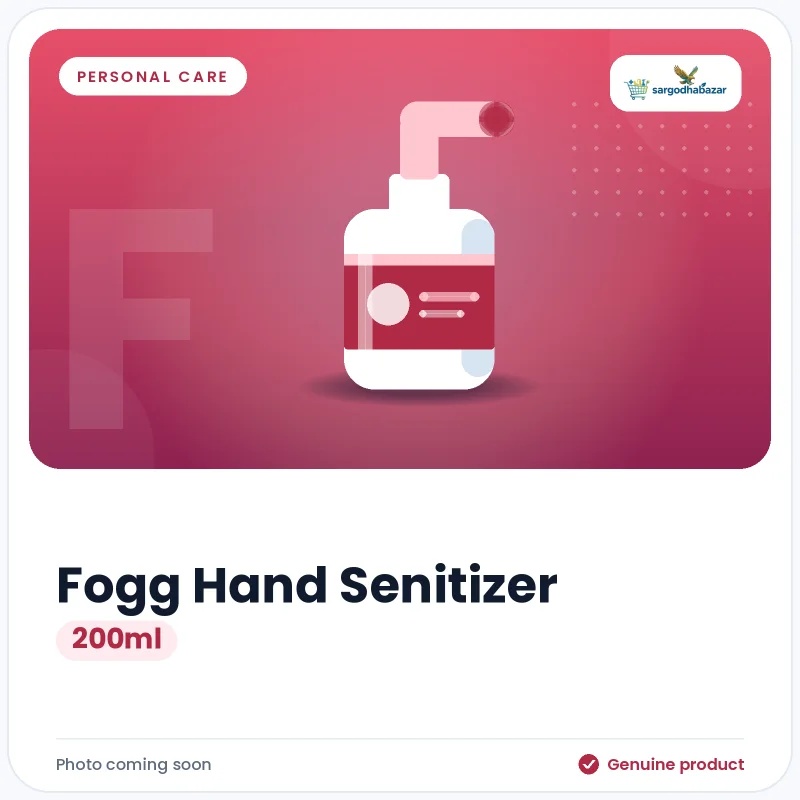 Fogg Hand Senitizer 200ml Fogg Hand Senitizer 200ml