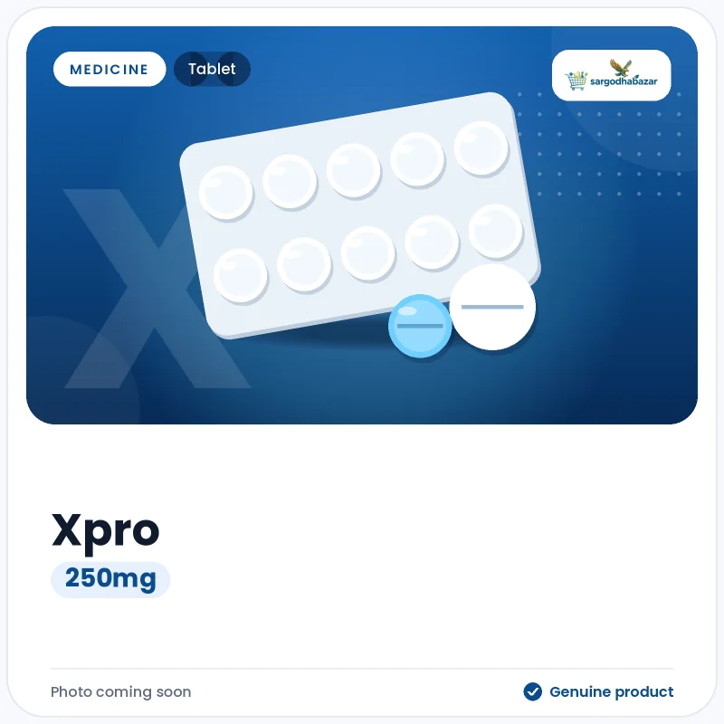 Xpro 250mg Tablet