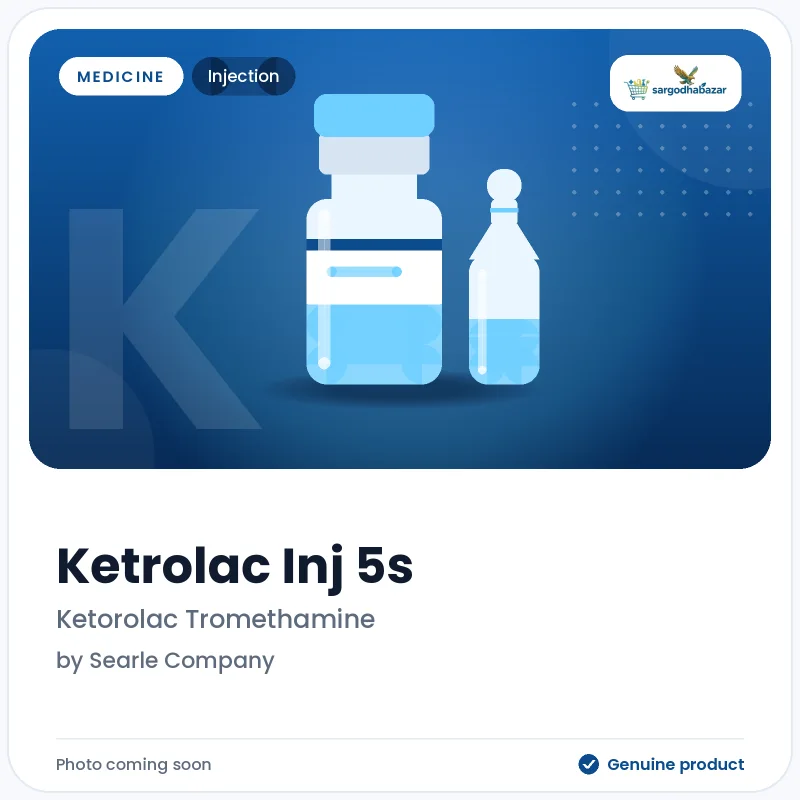 Ketrolac Inj 5s  Injection