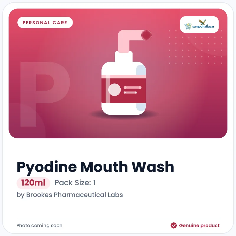 Pyodine Mouth Wash 120ml