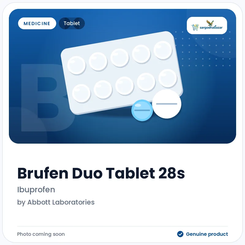 Brufen Duo Tablet 28s Tablet Brufen Duo Tablet 28s Tablet