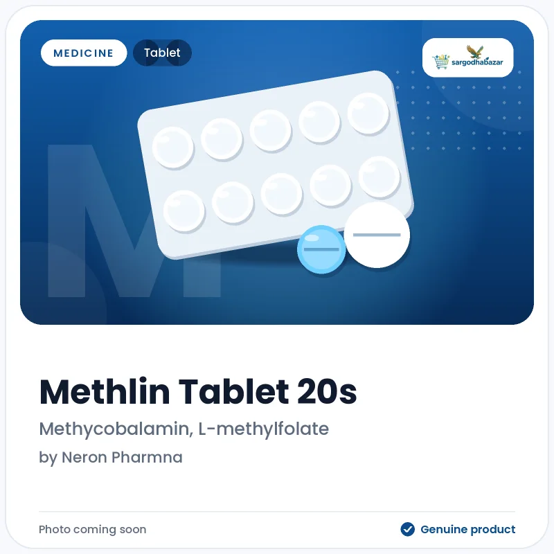 Methlin Tablet 20s  Tablet