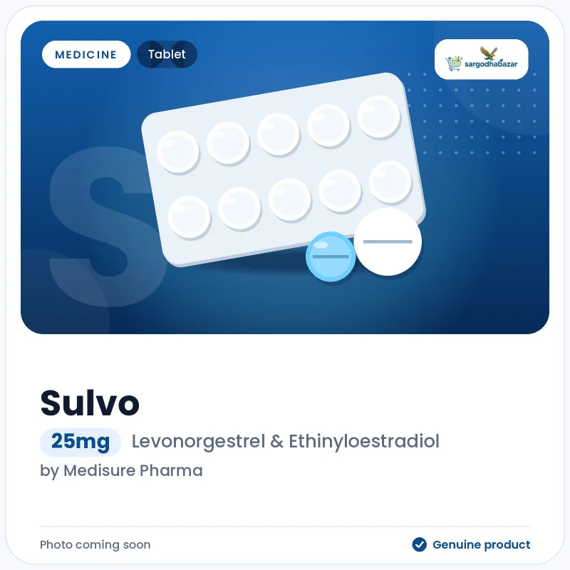 Sulvo 25mg Tablet