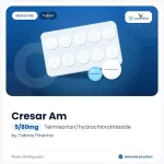 Cresar Am 5/80mg Tablet
