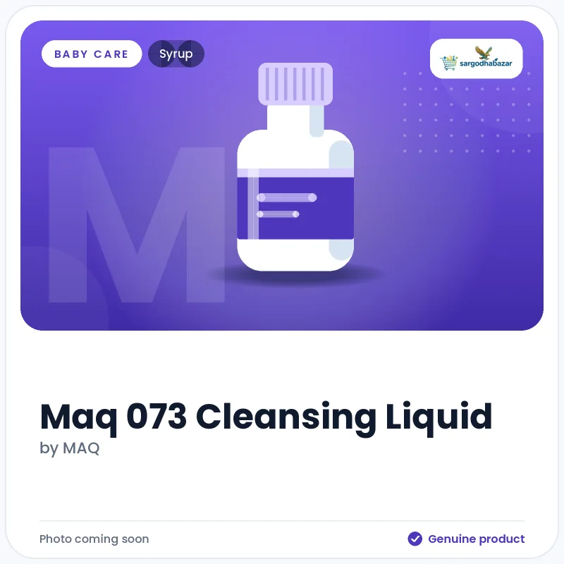 Maq 073 Cleansing Liquid  Syrup