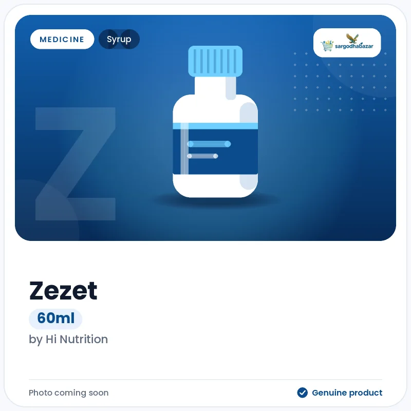 Zezet 60ml Syrup