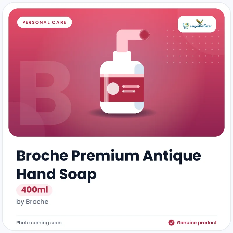 Broche Premium Antique Hand Soap 400ml