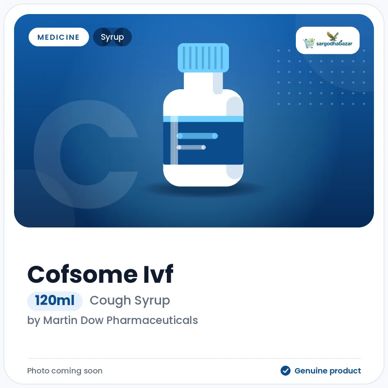 Cofsome Ivf 120ml Syrup