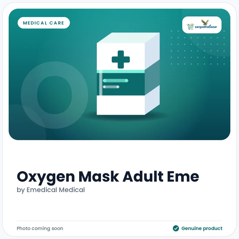Oxygen Mask Adult Eme