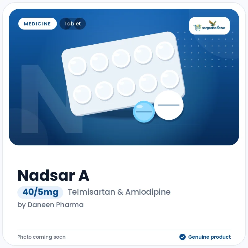 Nadsar A 40/5mg Tablet
