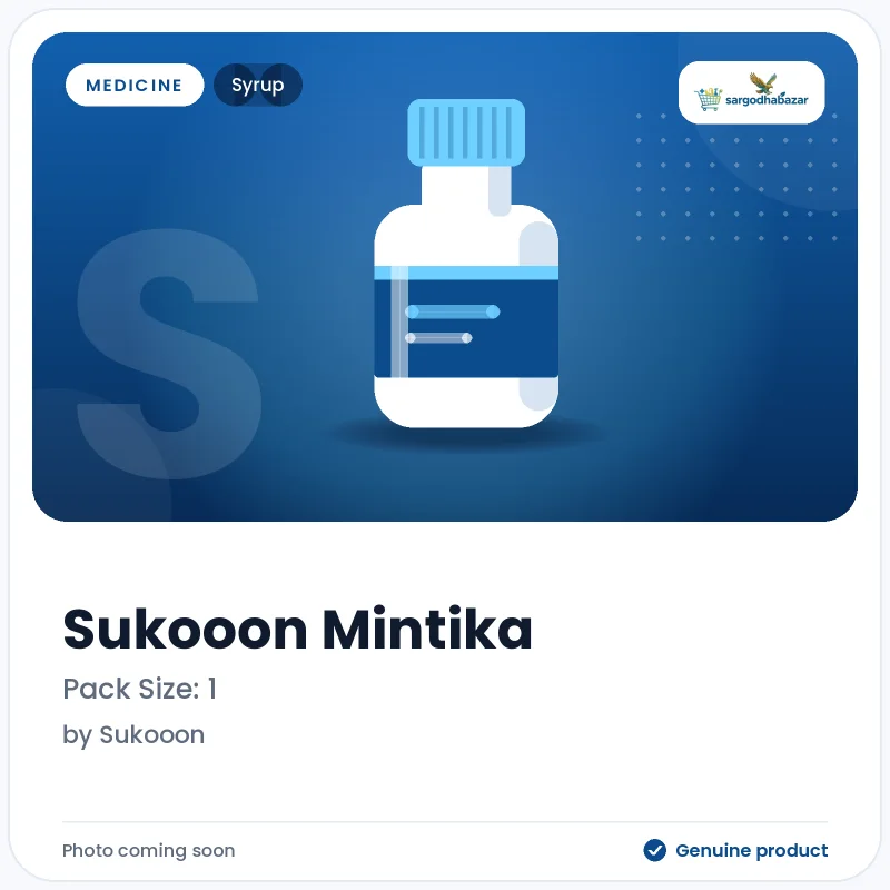 Sukooon Mintika  Syrup