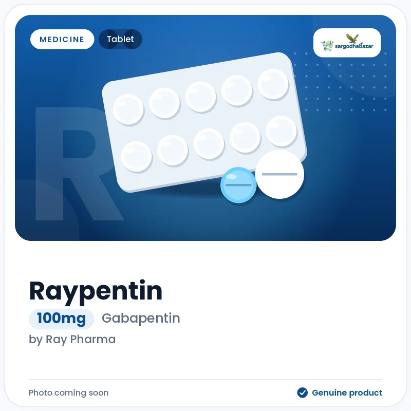 Raypentin 100mg Tablet