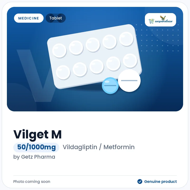 Vilget M 50/1000mg Tablet