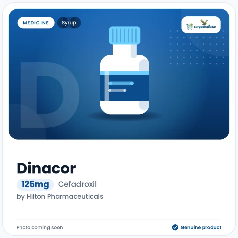 Dinacor 125mg Syrup