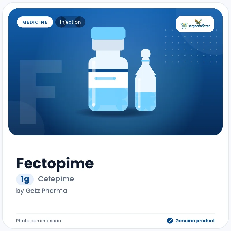 Fectopime 1g Injection
