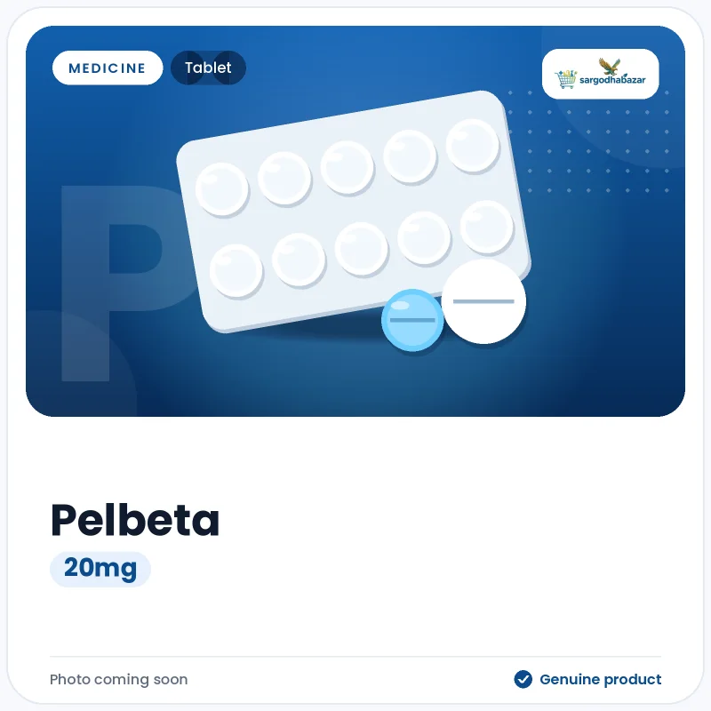 Pelbeta 20mg Tablet Pelbeta 20mg Tablet