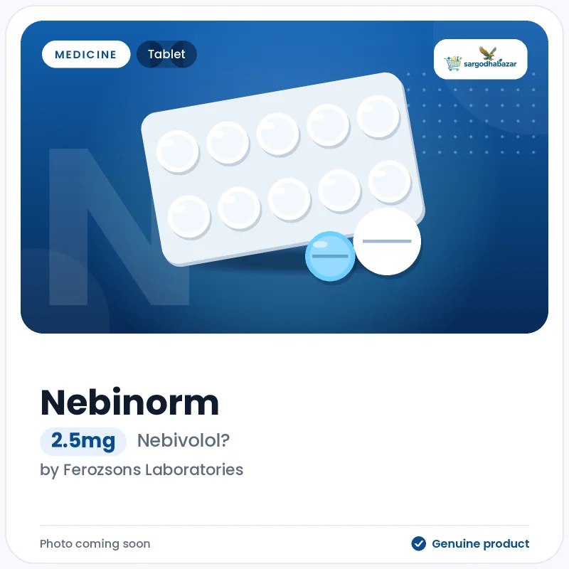Nebinorm 2.5mg Tablet