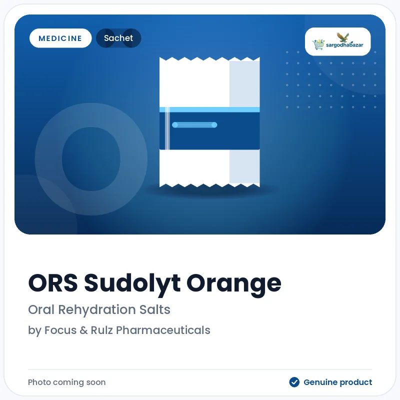 ORS Sudolyt Orange  Sachet