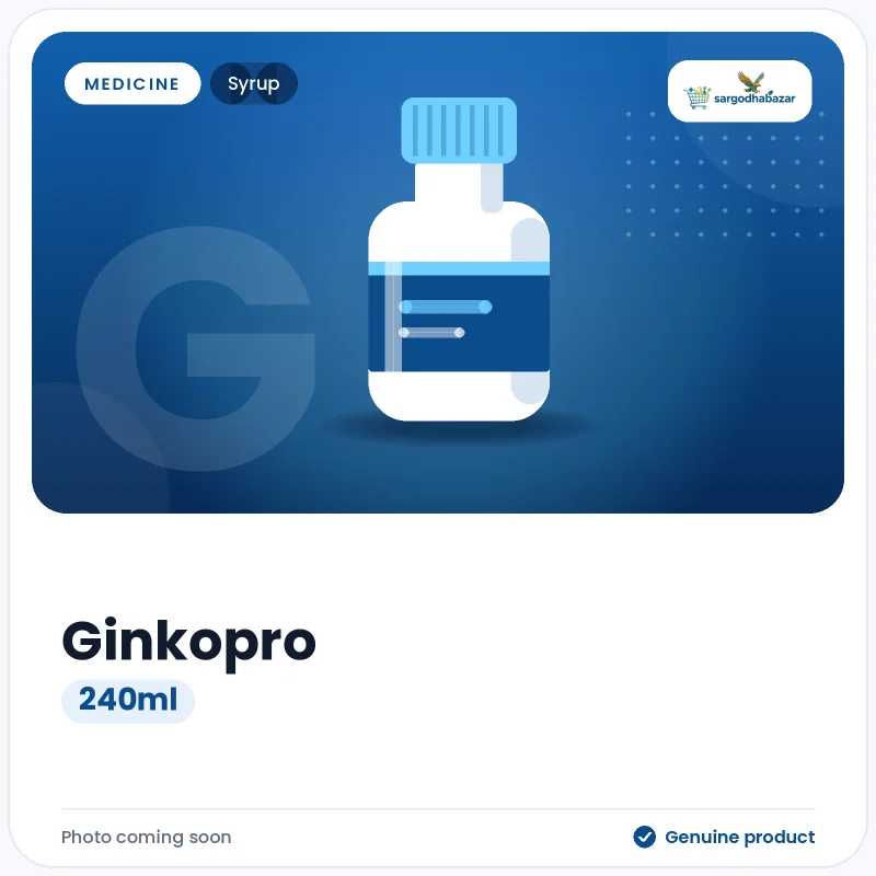 Ginkopro 240ml Syrup Ginkopro 240ml Syrup