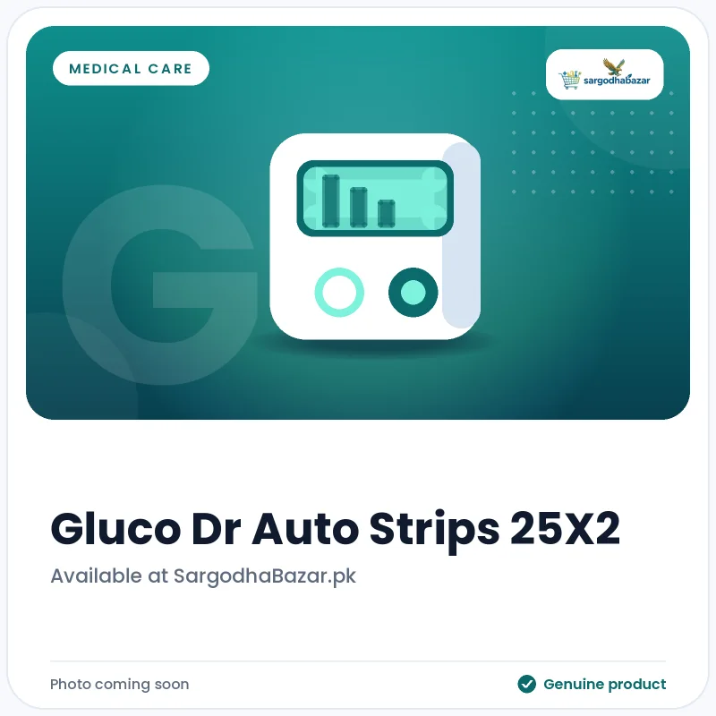 Gluco Dr Auto Strips 25X2