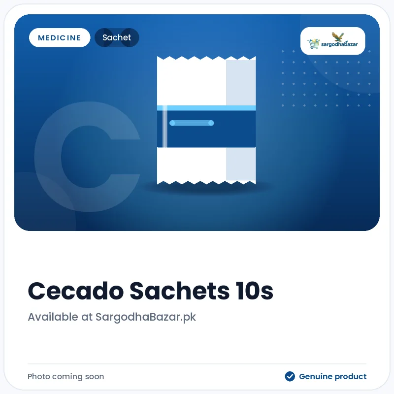 Cecado Sachets 10s  Sachet
