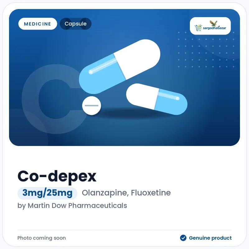 Co-depex 3mg/25mg Capsule